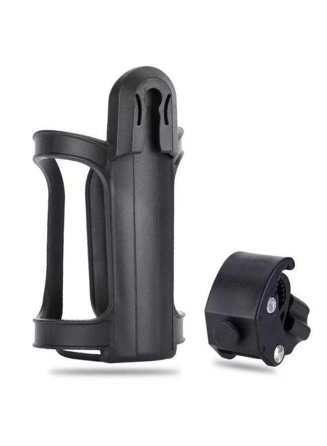 حامل زجاجة دراجة هوائية قابل للدوران 360 درجة مثبت على المقود حامل أكواب مياه حامل زجاجة دراجة هوائية للأطفال حامل زجاجة دراجة هوائية لعربة الأطفال - Image 3