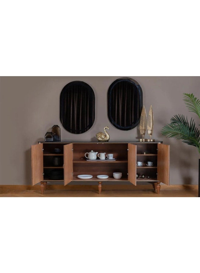 Kabbani Furniture Multicolour Dining Room With Chairs - Image 5