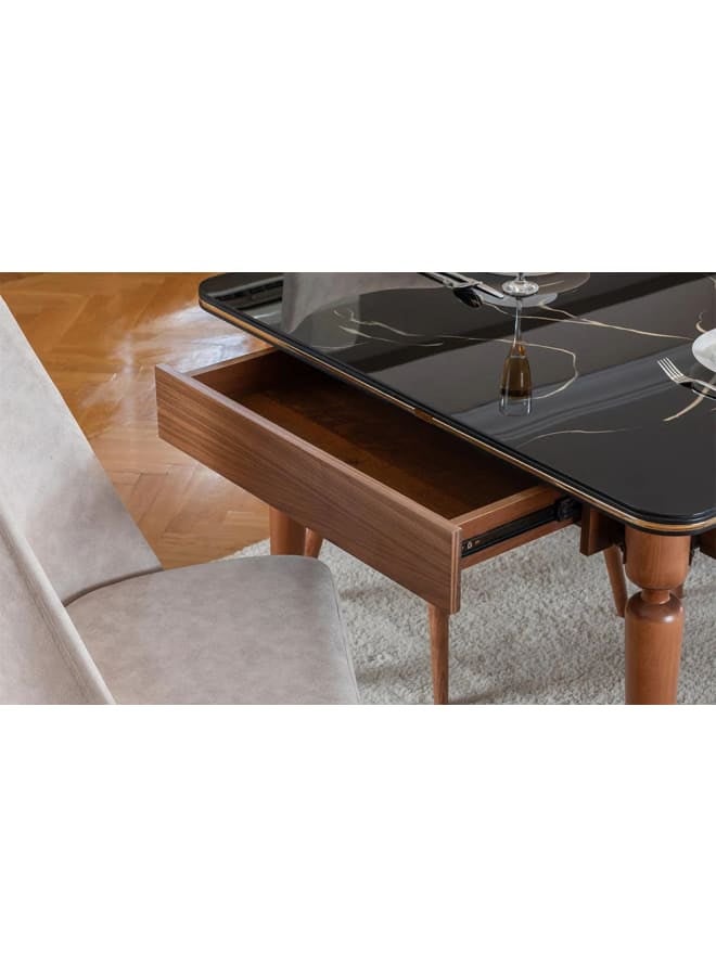 Kabbani Furniture Multicolour Dining Room With Chairs - Image 3