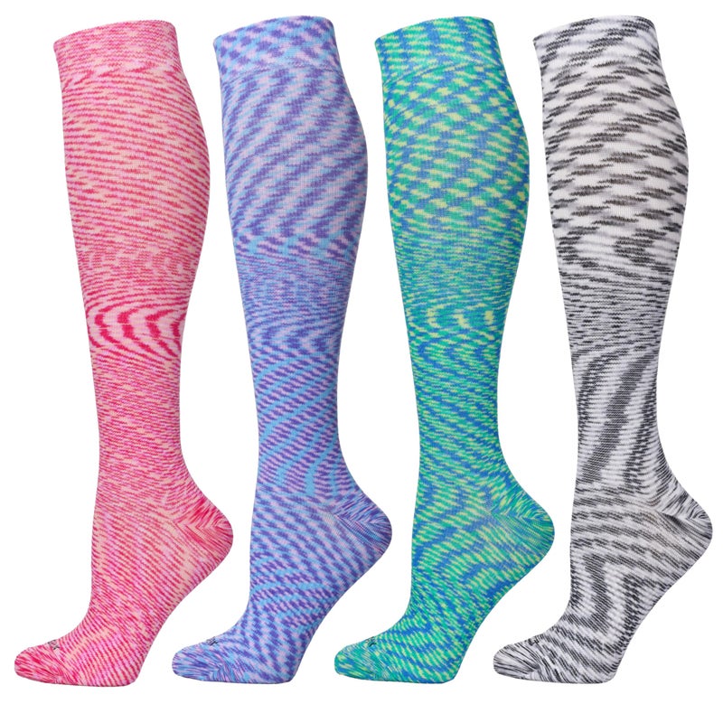 LEVSOX Compression Socks Women and Men Christmas 20-30mmHg Knee High Best for Nurses, Travel, Pregnancy - Image 1