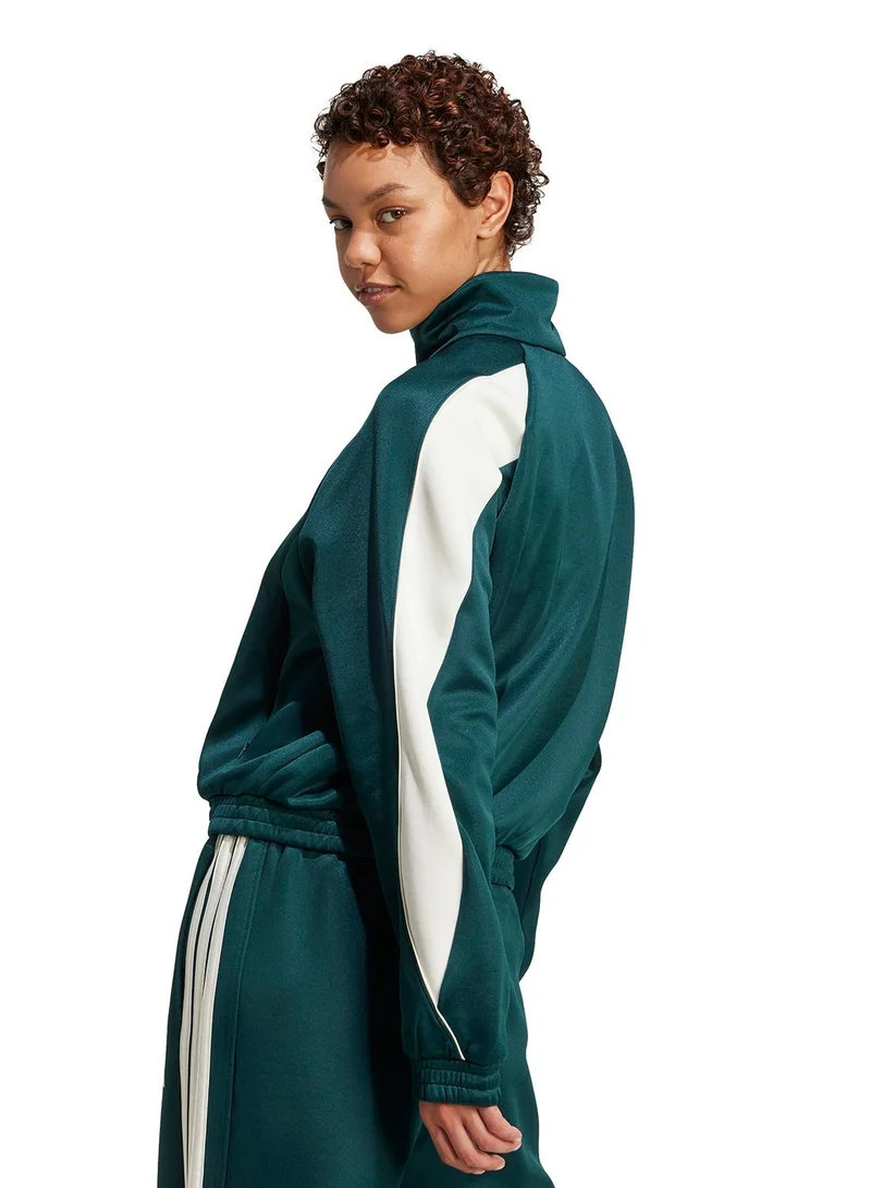 اديداس سترة رياضية   خضراء للنساء