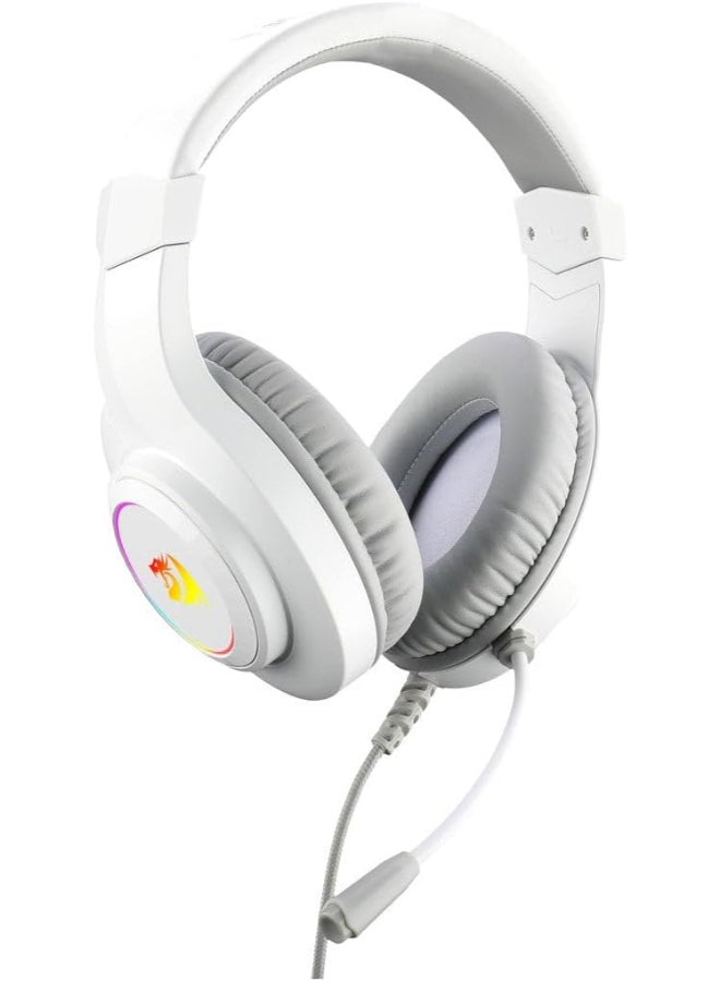 ريدراجون سماعة رأس للألعاب H260 HYLAS RGB - مع ميكروفون، سلكية، متوافقة مع أجهزة إكس بوكس ون، نينتندو سويتش، بلاي ستيشن 4، بلاي ستيشن 5، أجهزة الكمبيوتر الشخصية، أجهزة الكمبيوتر المحمولة - Image 4