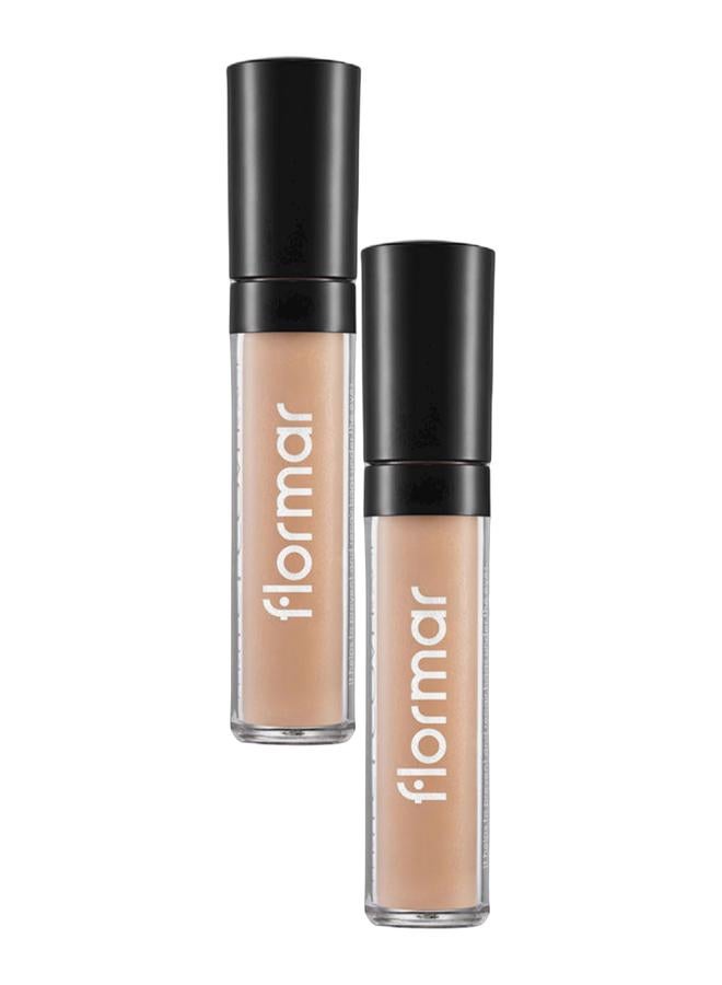 flormar Perfect Coverage Eye Concealer 003 Light Beige Bundle - Image 1