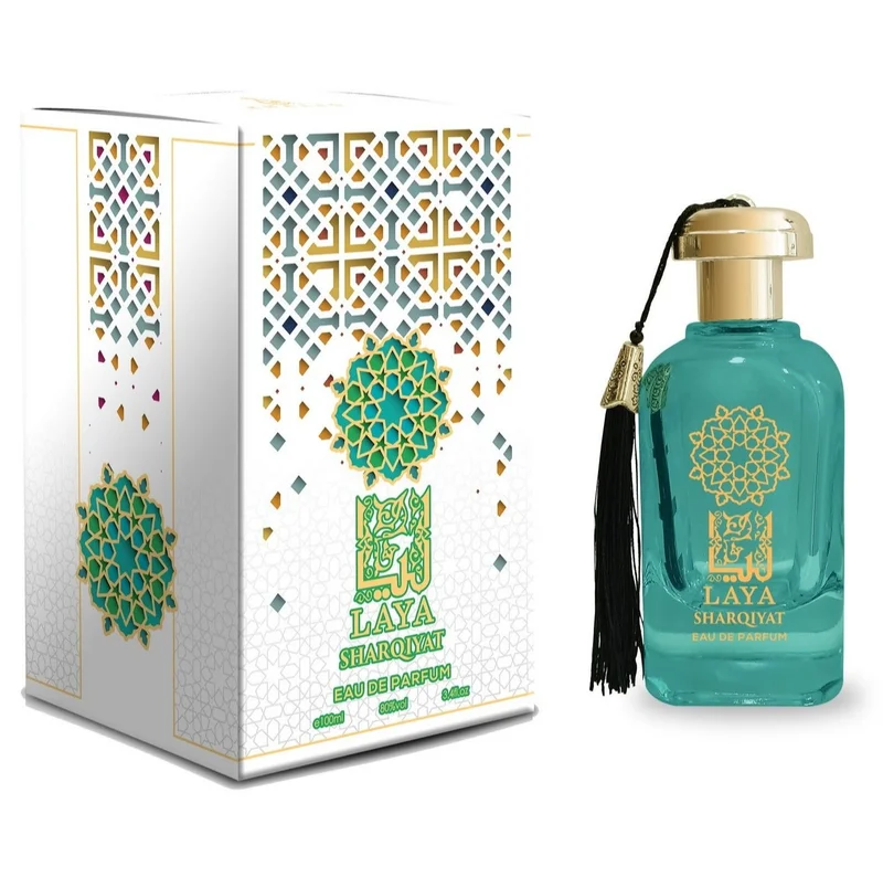 SHARQIYAT LAYA Eau de Parfum for Women, 100ml, Graceful Floral Fragrance by SHARQIYAT