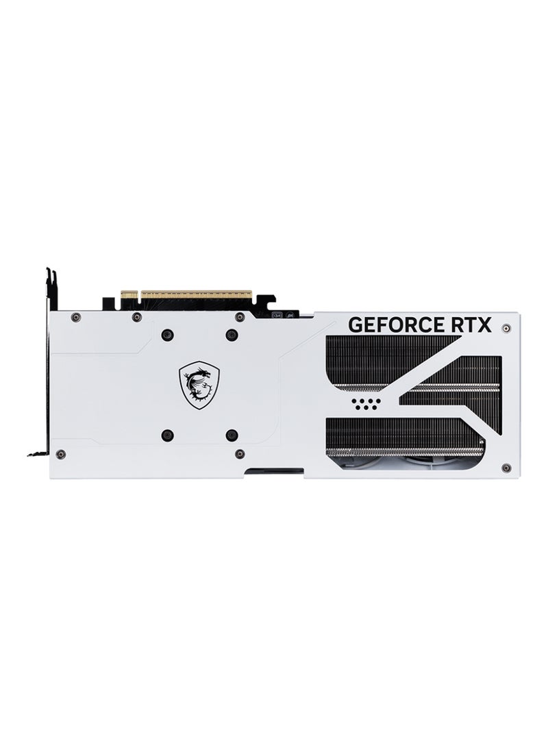 MSI GeForce RTX 5080 16G VENTUS 3X OC WHITE Graphics Card - Model G5080-16V3CW, NVIDIA GeForce RTX 5080 GPU, PCIe Gen 5, Extreme Performance 2655 MHz & Boost 2640 MHz, 10752 CUDA Cores, 16GB GDDR7 Memory (30 Gbps, 256-bit), DisplayPort x 3 (v2.1b), HDMI 2.1b, HDCP Support, 360W Power Consumption, 16-pin Power Connector, DirectX 12 Ultimate, OpenGL 4.6, Max Displays: 4, G-SYNC Technology White - Image 4