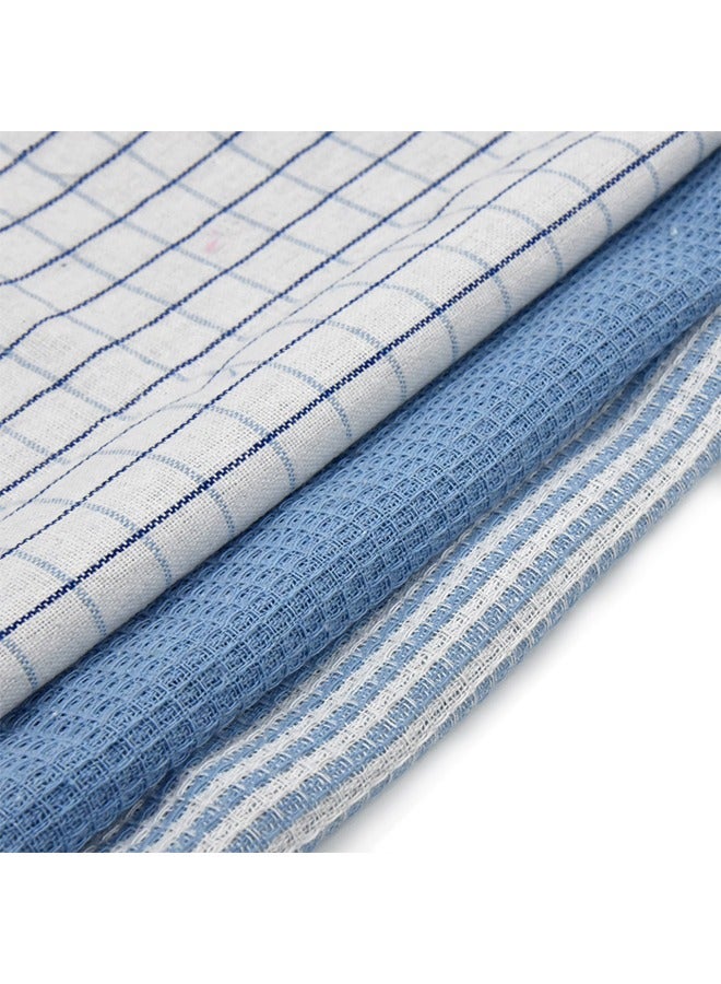 3 PCS Kitchen Dish Cloths Towels Set, Ultra Soft Absorbent Quick Drying Cleaning Cloth, Dish Towels for Kitchen 13.8*13.8 inch - Image 4