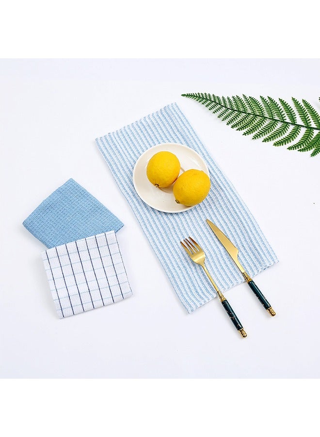 3 PCS Kitchen Dish Cloths Towels Set, Ultra Soft Absorbent Quick Drying Cleaning Cloth, Dish Towels for Kitchen 13.8*13.8 inch - Image 5