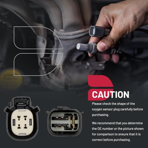 BDFHYK Oxygen Sensor Upstream & Downstream O2 Sensor, Compatible with Ford F150 F-150 Explorer 3.5L 3.7L Mustang Edge Escape Fusion Flex Taurus MKZ MKX MKT MKS 2010-2016, 250-25086 250-24989 4PCS - Image 5