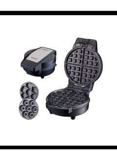 sokany Sokany 3*1 round waffle maker, 600 watts (new) SK-08006  - Image 2