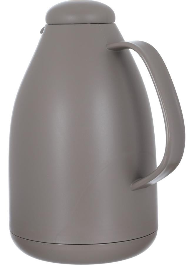 Timeless Penguin Pro Glass Thermos 1.5 Liters Plastic Body Cappuccino
