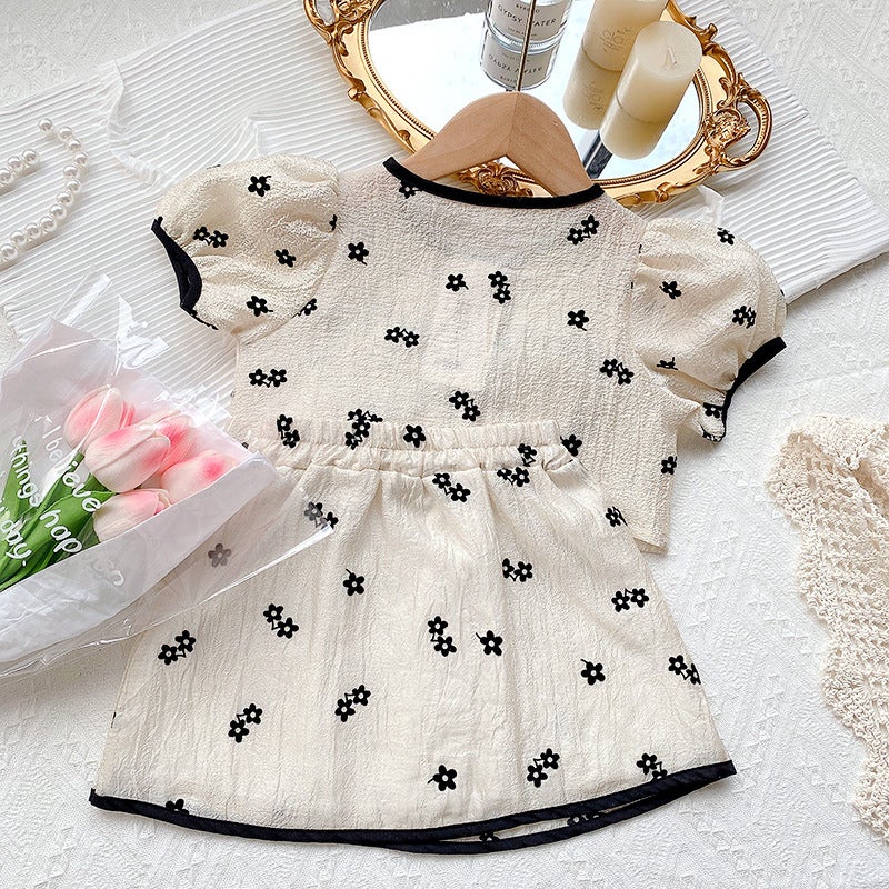 ChicPoint 2 Pcs 2-9years Girls Dress Suit - Image 2