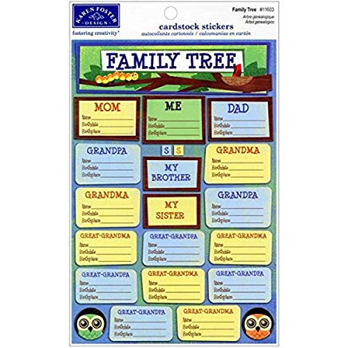 Karen Foster Design Karen Foster Acid and Lignin Free Scrapbooking Sticker Sheet - Image 1