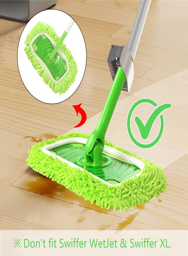 Ohlove 16 Pack Reusable Microfiber Mop Pads - Dry Sweeping Cloths & Wet Mopping Cloths, Washable Wet Pads Refill for Mopping Floors (Mop is not Included) - Image 3