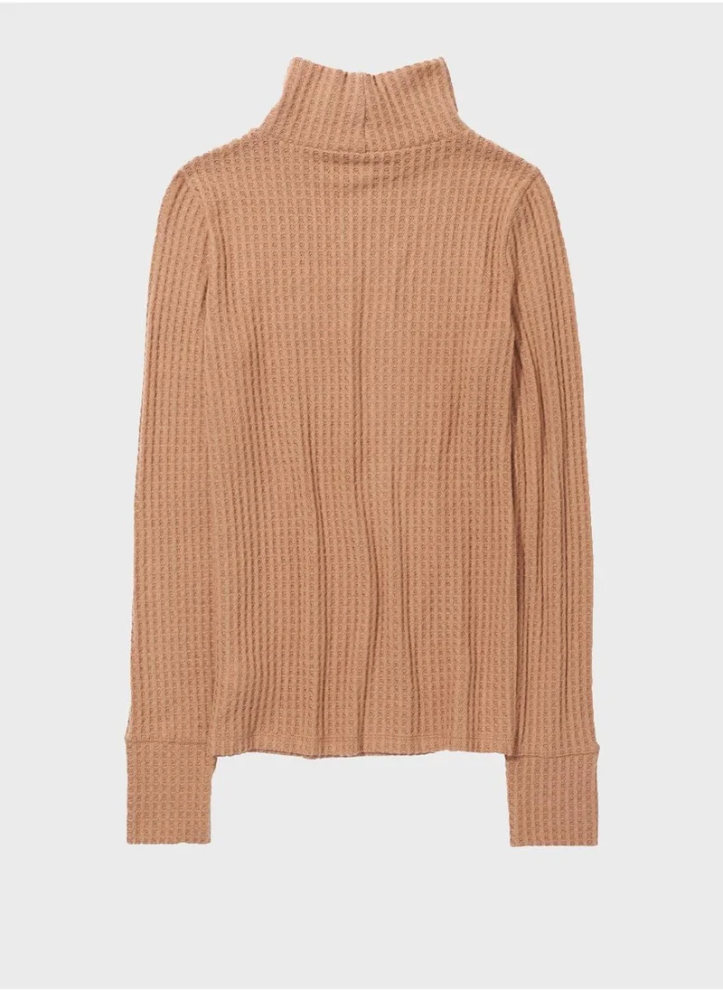 آري من امريكان ايجل Turtle Neck T-Shirt