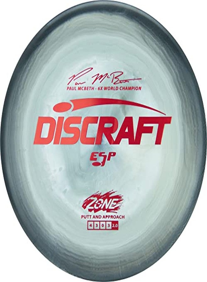 Discraft ESP Zone Paul McBeth 6X Signature Series 173-174 Gram Putt and Approach Golf Disc - Image 2