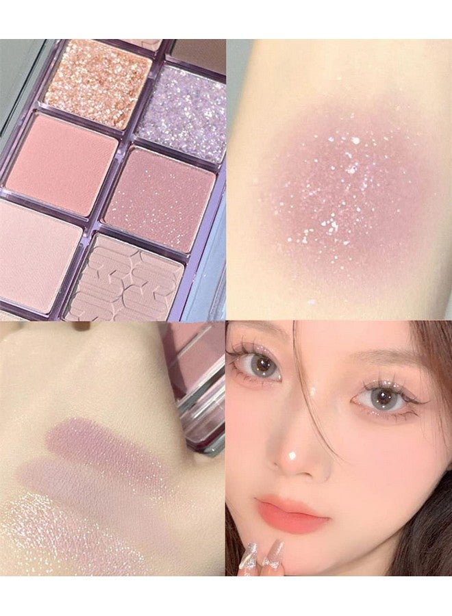 غو هو لوحة ظلال العيون 10 ألوان، مكياج ظلال العيون غير اللامعة واللامعة، ظلال قابلة للمزج تدوم طويلاً، مظهر طبيعي، لوحة ظلال العيون الرائعة المقاومة للماء ذات الصبغة العالية، 14 حلم منتصف الصيف - Image 2