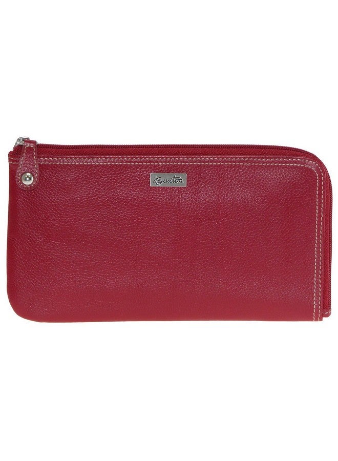 Buxton Ws01W57 Westcott Lzip Expandable Wallet44; Red