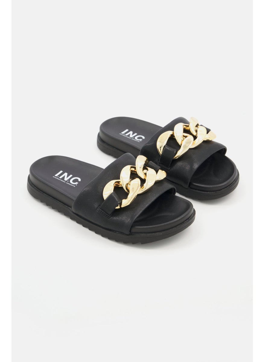 Kids Girl Slide Sandals, Black - pzsku/ZED553610454C17998B4CZ/45/_/1727187853/131feb39-2b5d-4cf3-8632-8df1df0b98c5