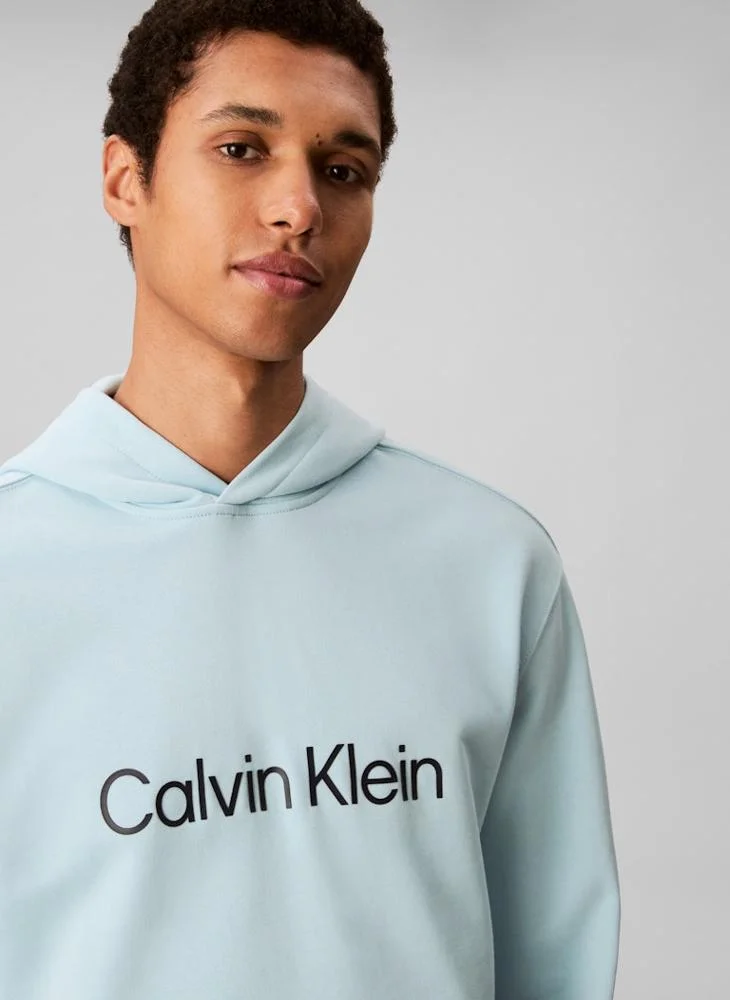 CALVIN KLEIN Logo Terry Hoody