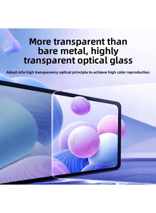 Tempered Film For Apple IPad Mini7 Tablet Protection Ipadpro Full Screen HD Air6 Anti-Fingerprint Drop-Colour:Ultra-clear 1 Piece [tempered Film]_with Wooden Box Packaging-Size:Applicable To Ipad9 2021 Version (10.2inch)