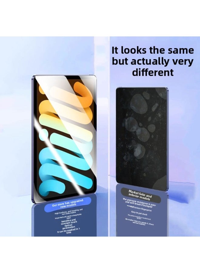 Tempered Film For Apple IPad Mini7 Tablet Protection Ipadpro Full Screen HD Air6 Anti-Fingerprint Drop-Colour:Ultra-clear 1 Piece [tempered Film]_with Wooden Box Packaging-Size:Applicable To Ipad9 2021 Version (10.2inch)