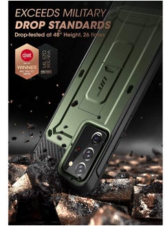 SupCase Unicorn Beetle Pro Series Case For Samsung Galaxy Note 20 Ultra 2020 Release Full Body Rugged Holster And Kickstand Without Built In Screen Protector Guldan  - Image 2