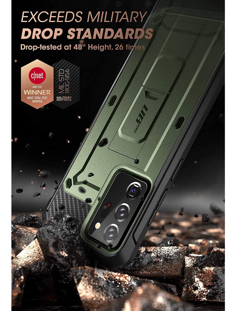 SupCase Unicorn Beetle Pro Series Case For Samsung Galaxy Note 20 Ultra 2020 Release Full Body Rugged Holster And Kickstand Without Built In Screen Protector Guldan - Image 2
