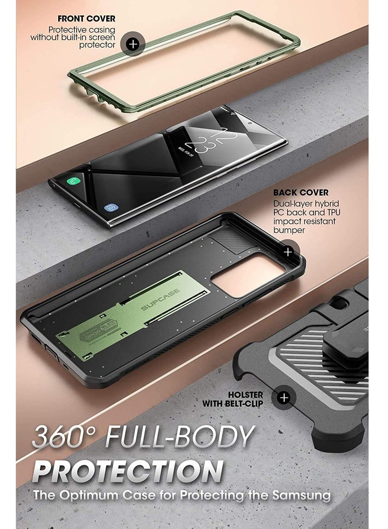 SupCase Unicorn Beetle Pro Series Case For Samsung Galaxy Note 20 Ultra 2020 Release Full Body Rugged Holster And Kickstand Without Built In Screen Protector Guldan - Image 4