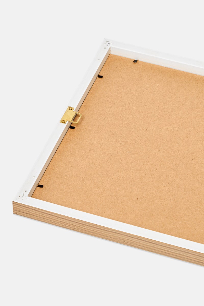 Muy Mucho Wooden Poster With Frame, Multicolor - Image 3