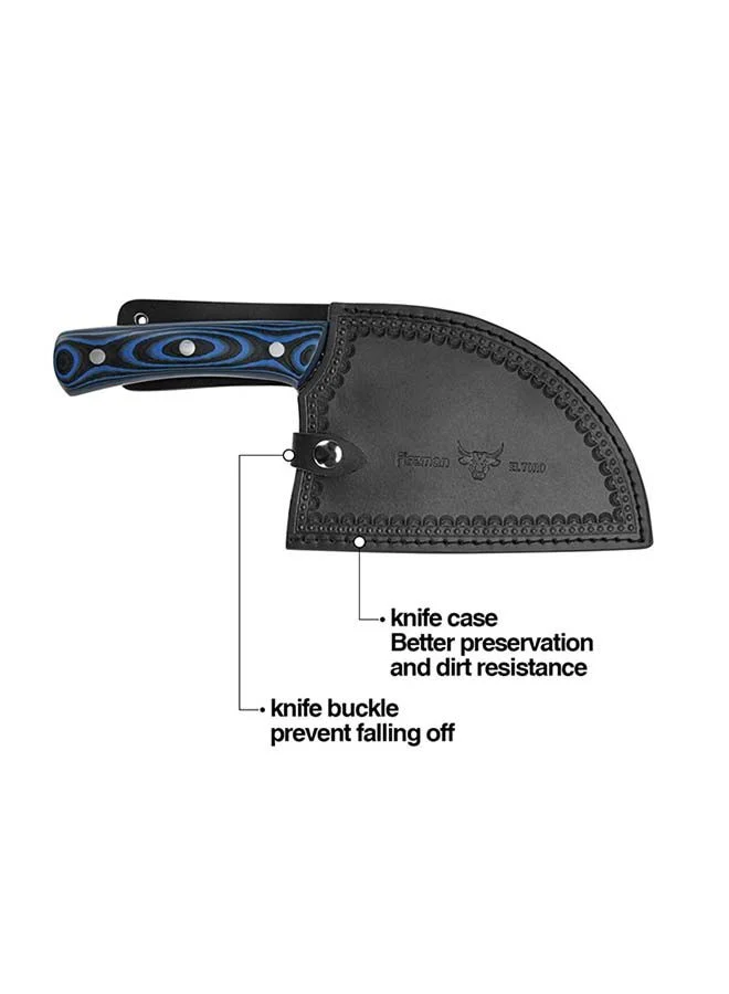 Fissman  Hatchet Kitchen Knife With Leather Sheath Handle 18cm  | Best Price UAE
