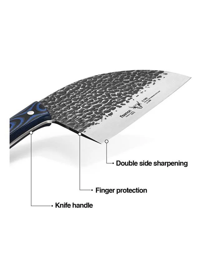 Fissman  Hatchet Kitchen Knife With Leather Sheath Handle 18cm  | Best Price UAE