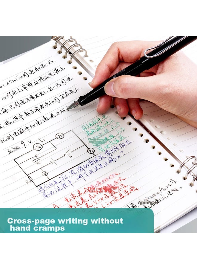 ام اند جي Chenguang (m&g) القرطاسية A4 مفكرة ورقية فضفاضة، مفكرة قابلة للفصل للملاحظات، التحضير للامتحانات، تصحيح الأخطاء، ورق شبكي، 60 ورقة/8 ثقوب، Apy8t19pa-zz - Image 2