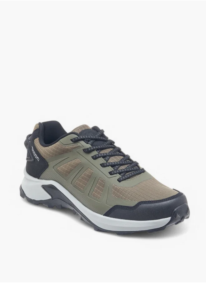 Kappa Men's Textured Lace-Up Sports Shoes