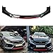 JMTBNO Front Bumper Lip SplitterCar Front Lip Spoiler Body Kit Compatible with Honda Civic Chevy Camaro VW Golf Infiniti G37 Mitsubishi Lancer Mercedes Benz - Image 2
