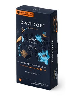 Davidoff Asia Espresso Zesty And Exciting Coffee Capsules 10 Capsules (55g)  - Image 2