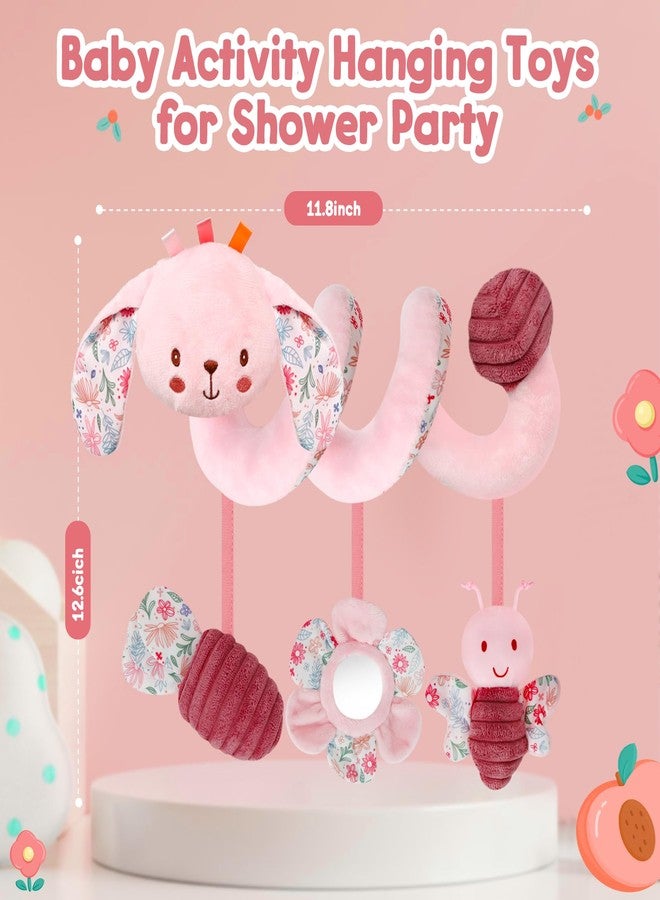 TSYAN Car Seat Toys for Babies 0-6 Months Boy,Baby Spiral Hanging Plush Activity Toys Thank You Gifts for Newborn 0 3 6 9 12 Months Baby Boys Girls - Image 4