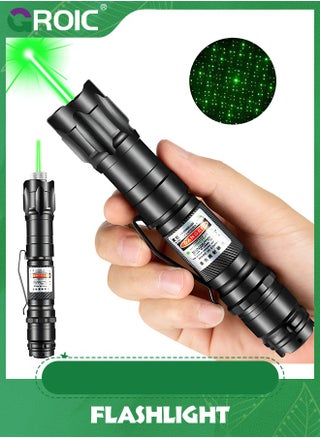 Black+green light