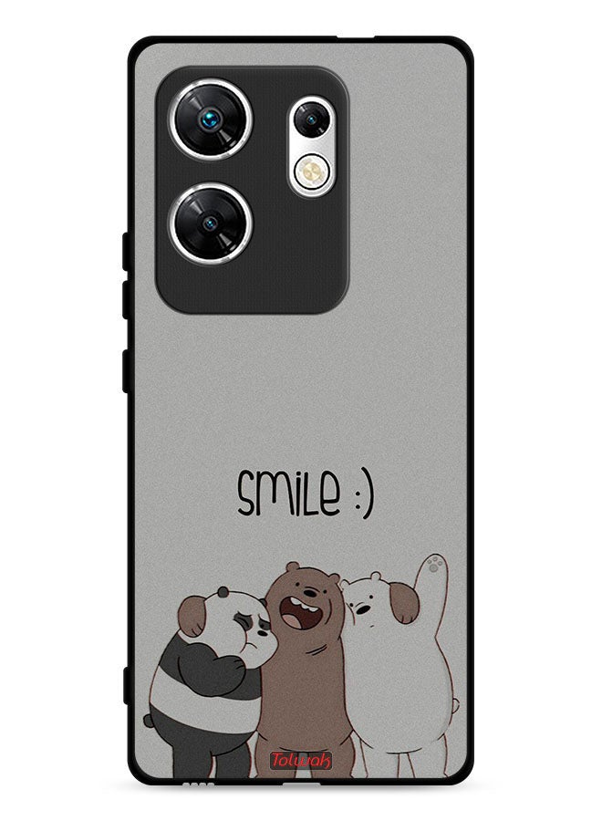 Tolwak Infinix Zero 30 4G Protective Case Cover Friends Smile - Image 1
