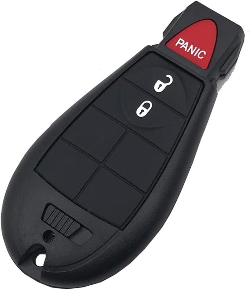 BTOZRF 3 Buttons Key Fob Case Shell for 2013-2018 Dodge Ram Truck 1500 2500 3500 - Image 1