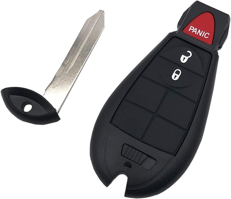 BTOZRF 3 Buttons Key Fob Case Shell for 2013-2018 Dodge Ram Truck 1500 2500 3500 - Image 4
