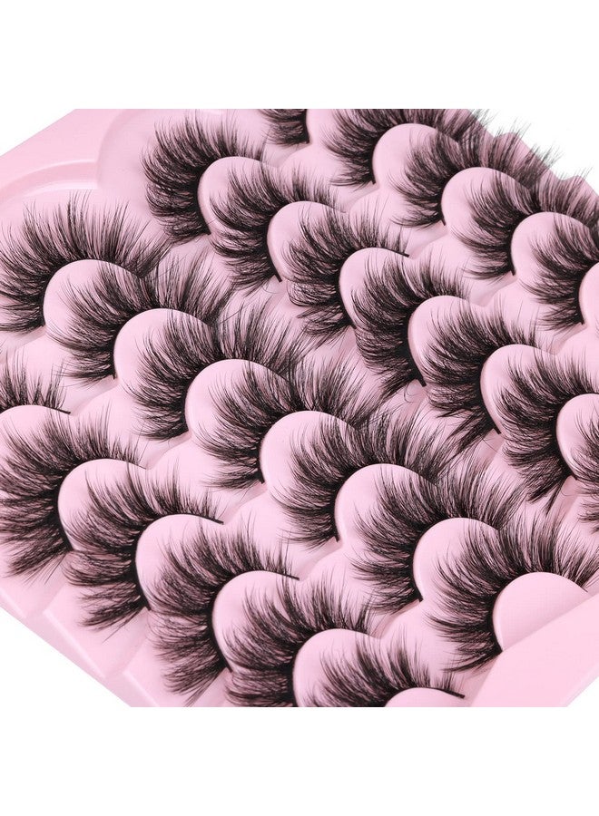 كيروميرو رموش ذات مظهر طبيعي رموش من المنك الصناعي رموش صناعية رقيقة من Wispy Cat رموش عين حزمة رموش من كيروميرو - Image 5