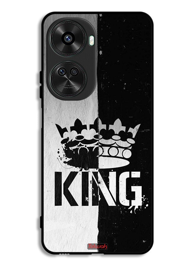 Tolwak Huawei nova 12 SE Protective Case Cover King Vintage - Image 1