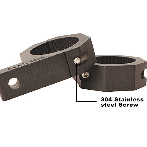 House Tuning 1.75 inche Roll Bar Clamp - 2Pack, Clamp 1 3/4 inch Bar,Tube Mount Bracket for Work HID LED Light Bar (2pcs-1.75" Clamp) - Image 3