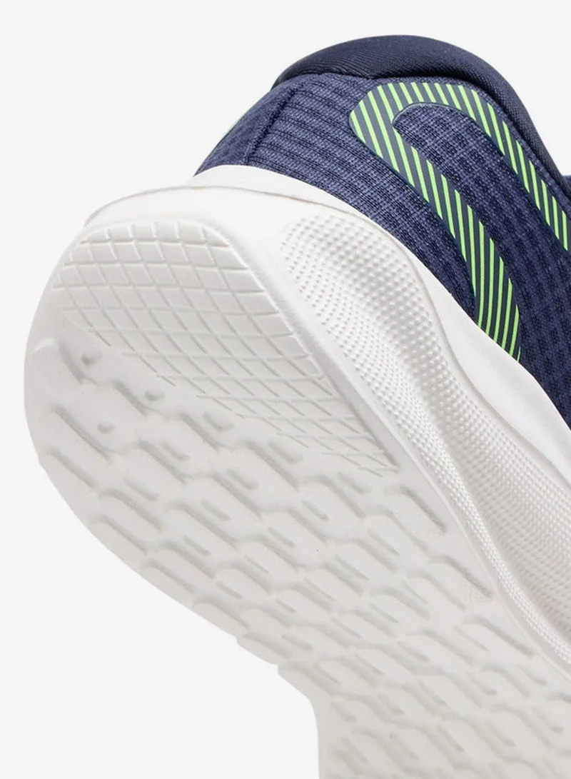 Kappa Boys' Logo Print Sport Shoes with Hook and Loop Closure