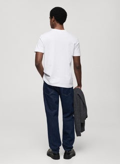 Mango Man Essential Crew Neck T-Shirt  - Image 2