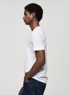 Mango Man Essential Crew Neck T-Shirt  - Image 3