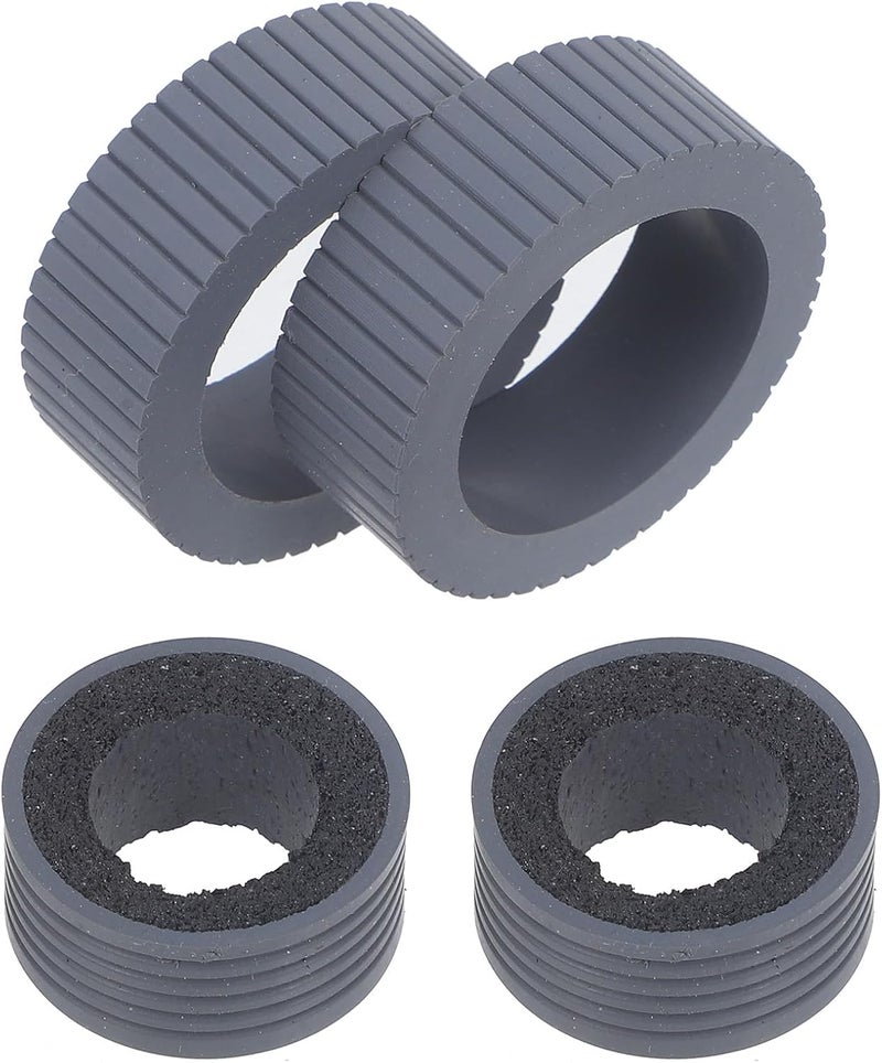 4 Pcs Scanner Roller Pager Replacement for Ix1500 Ix1600, Sturdy Scanner Accessories Kit for Document Scanning and Printer Maintenance - Image 1