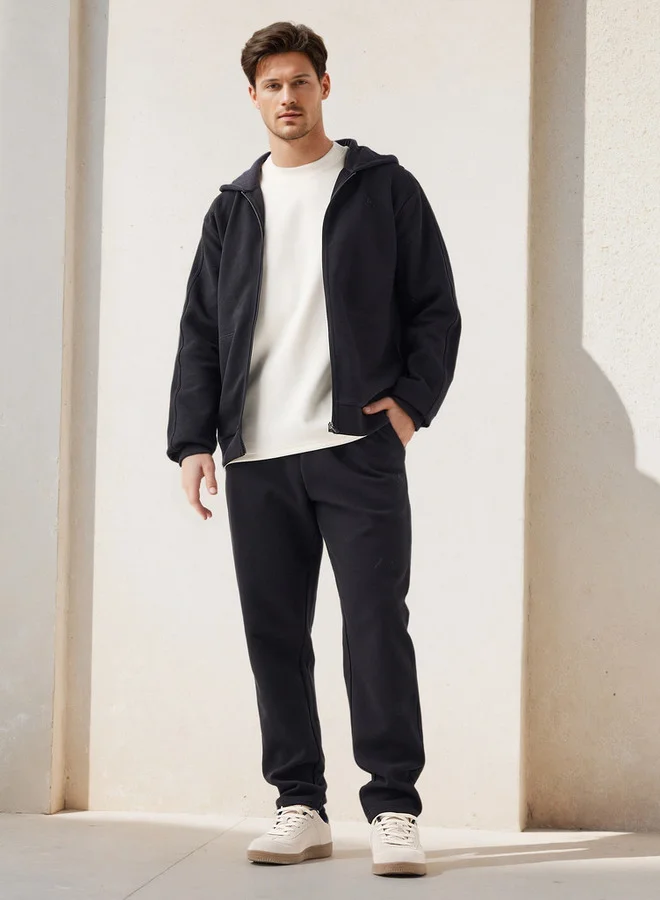 ADOT by Splash Textured Regular Fit Joggers