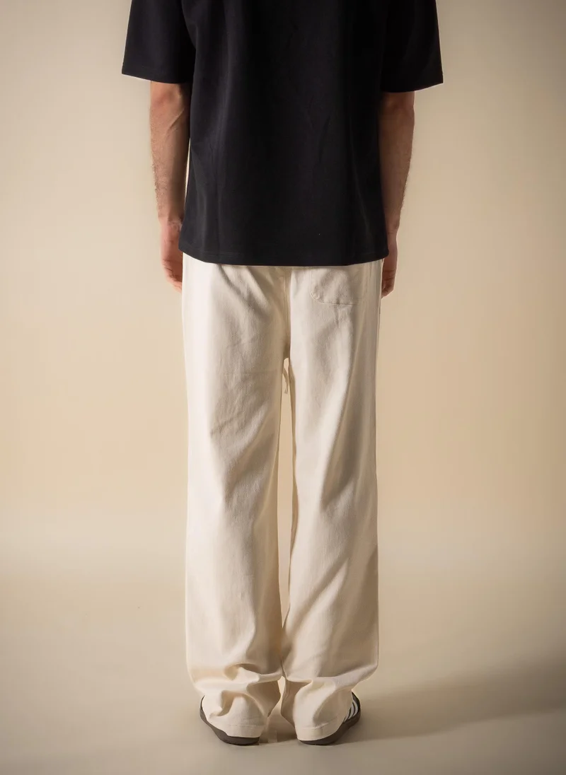 Shapes Beige COMFORT COTTON TROUSERS for Men | Best Price UAE