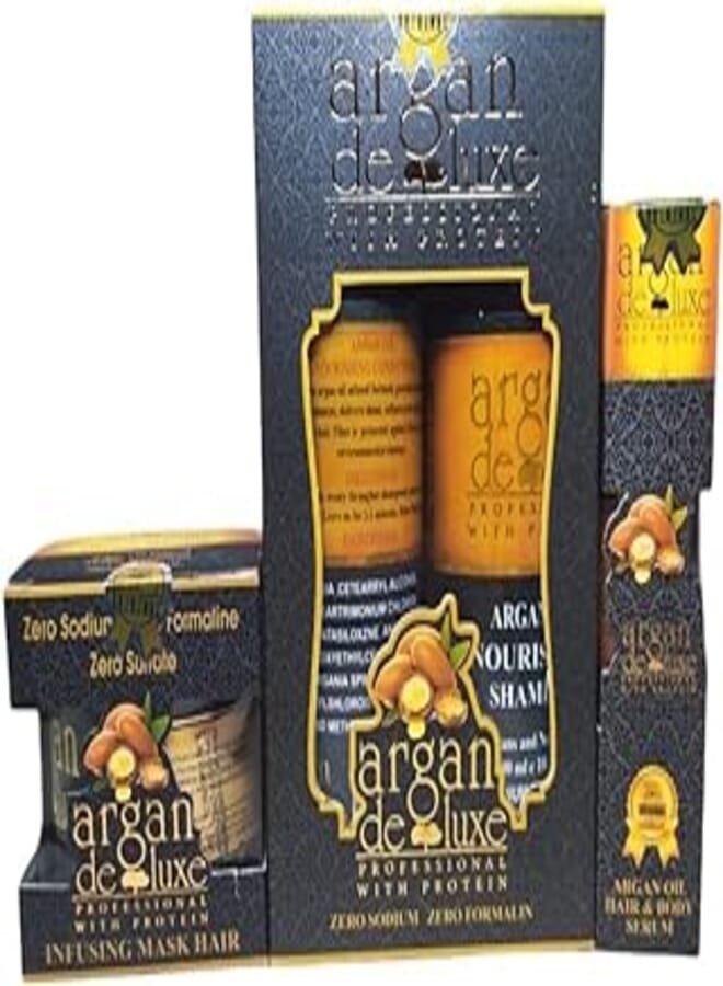 argan de luxe Canadian Argan Deluxe Oil Raw Shampoo Conditioner Bath Cream and Serum